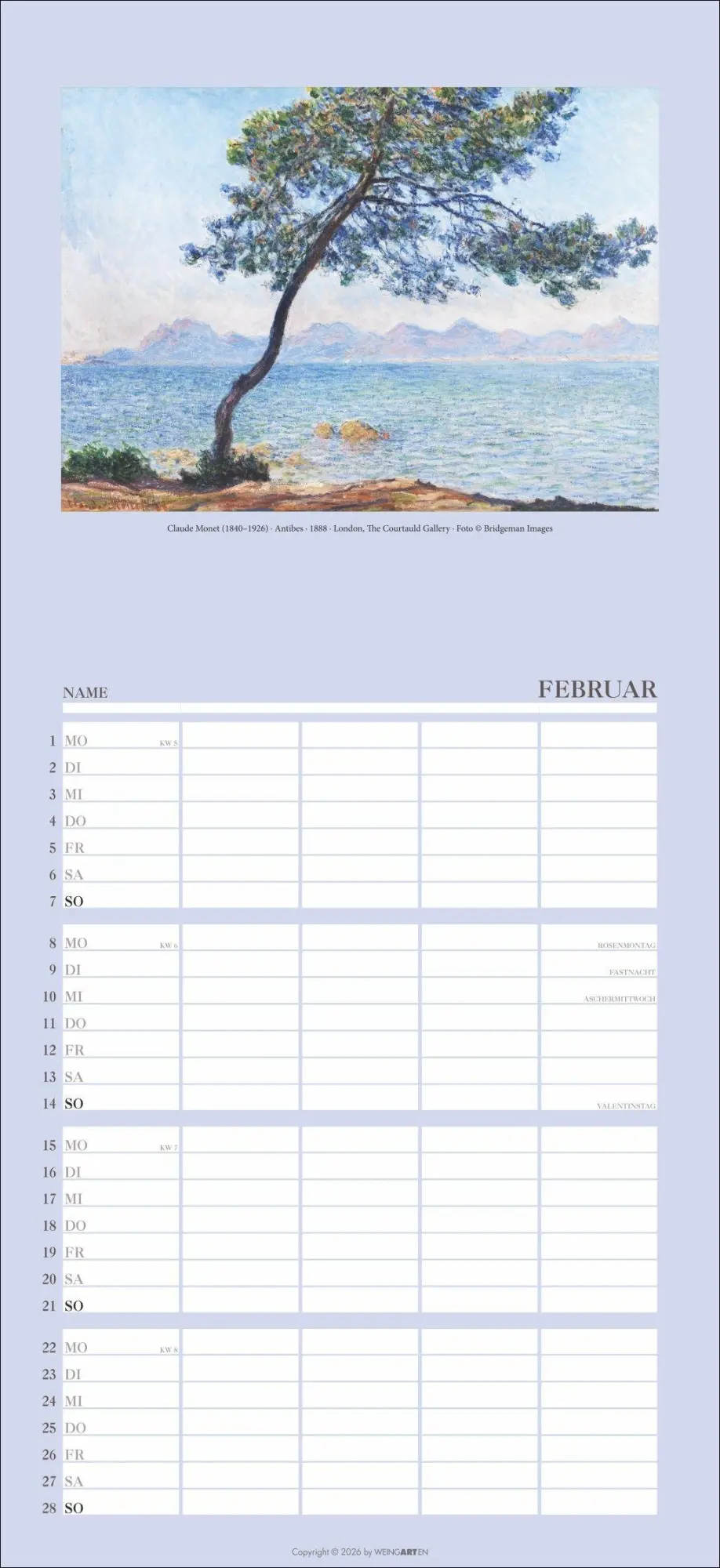 Bild: 9783839904299 | Kunst Familienplaner 2027 | Kandinsky | Kalender | 15 S. | Deutsch