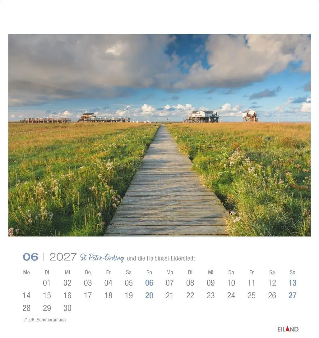 Bild: 9783964024299 | St. Peter-Ording und die Halbinsel Eiderstedt Postkartenkalender...