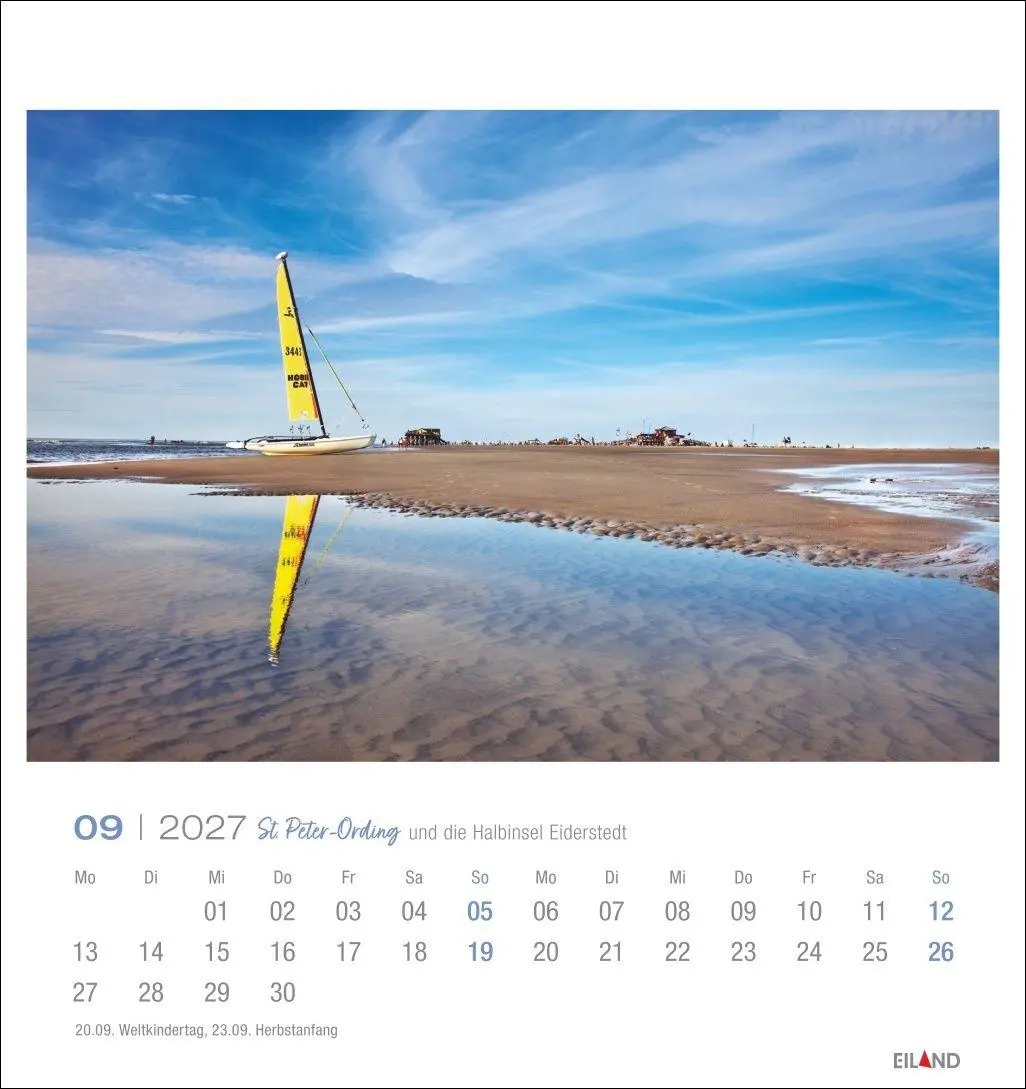 Bild: 9783964024299 | St. Peter-Ording und die Halbinsel Eiderstedt Postkartenkalender...
