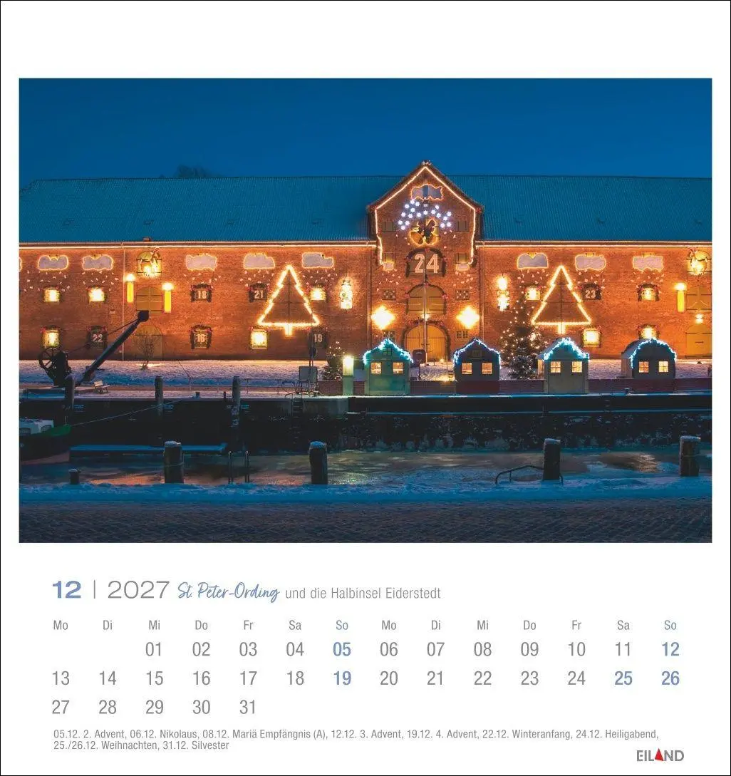 Bild: 9783964024299 | St. Peter-Ording und die Halbinsel Eiderstedt Postkartenkalender...