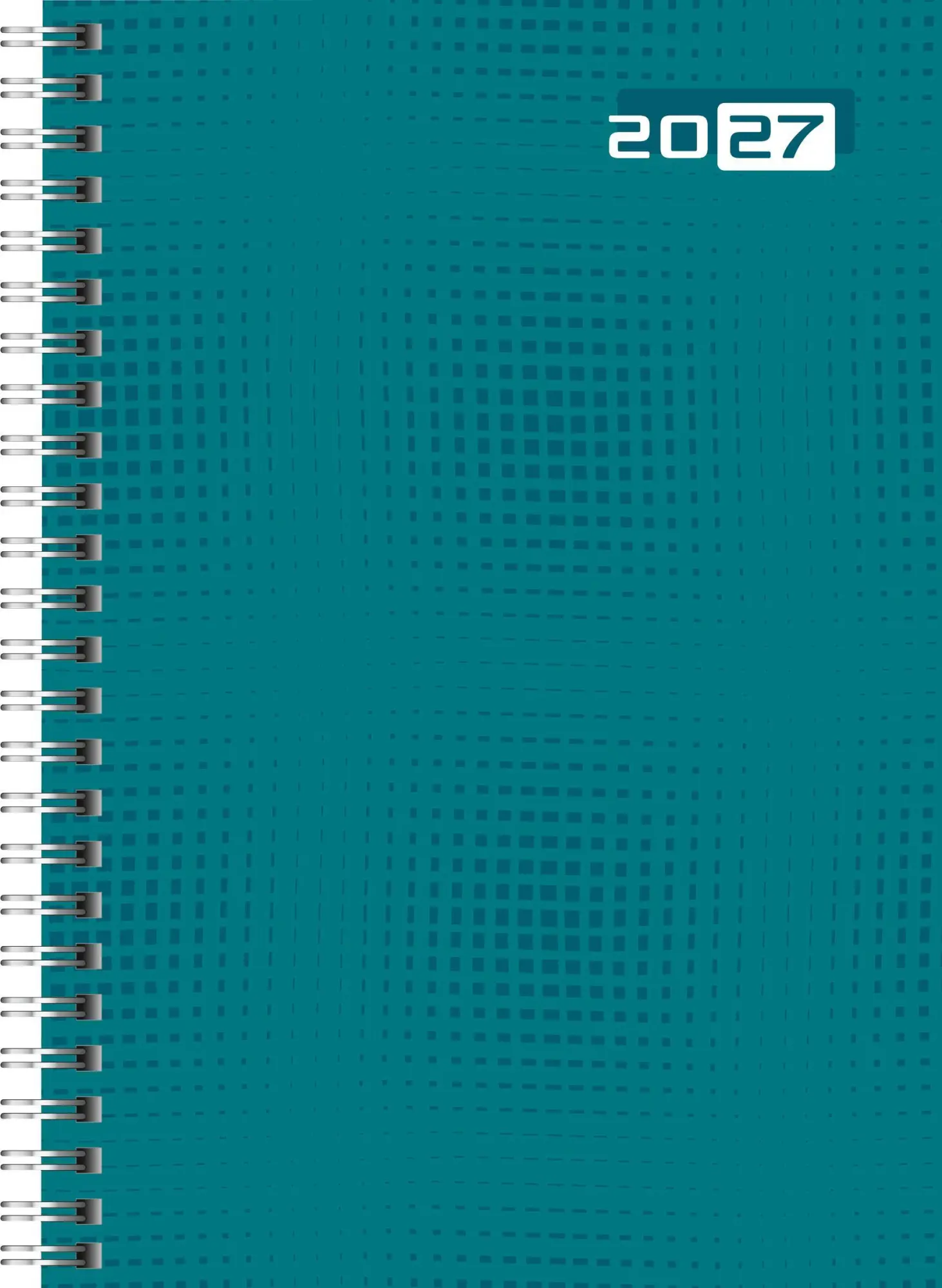 Cover: 4003273794399 | rido/idé 7021007047 Buchkalender Mod. futura 2 2027 A5, Papier, petrol