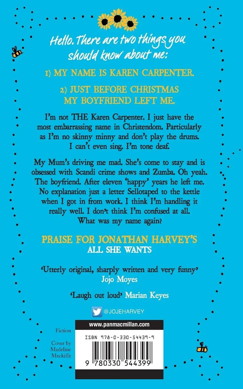 Rückseite: 9780330544399 | The Confusion of Karen Carpenter | Jonathan Harvey | Taschenbuch | Pan