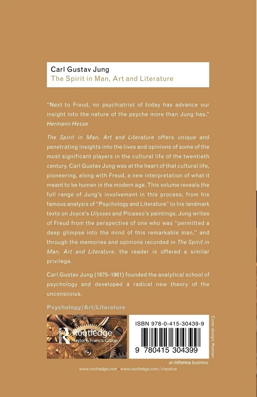 Rückseite: 9780415304399 | The Spirit in Man, Art and Literature | C. G. Jung (u. a.) | Buch