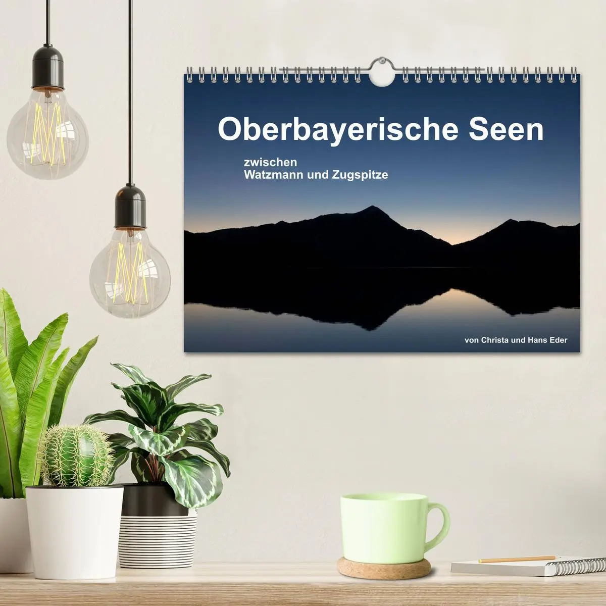 Bild: 9783516224399 | Oberbayerische Seen (Wandkalender 2026 DIN A4 quer), CALVENDO...