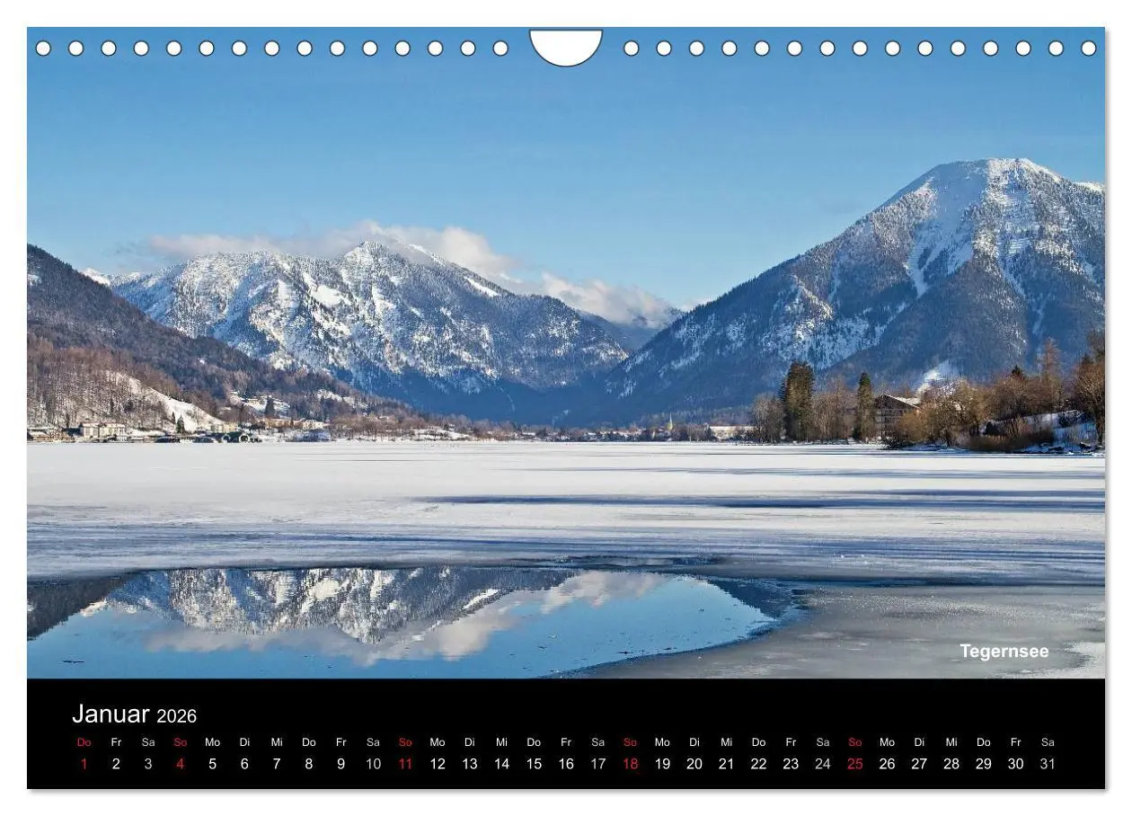 Bild: 9783516224399 | Oberbayerische Seen (Wandkalender 2026 DIN A4 quer), CALVENDO...