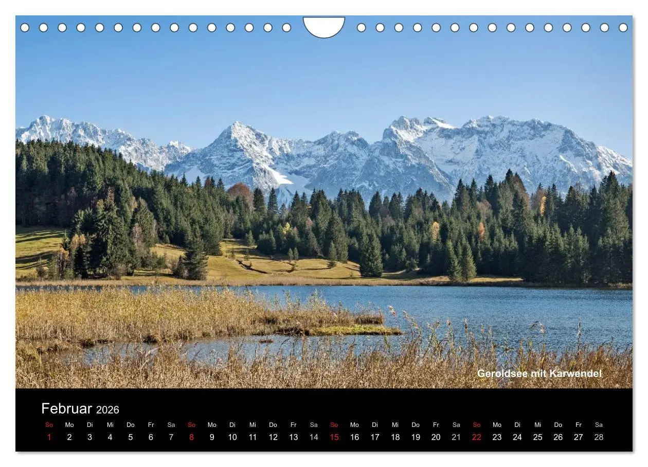 Bild: 9783516224399 | Oberbayerische Seen (Wandkalender 2026 DIN A4 quer), CALVENDO...