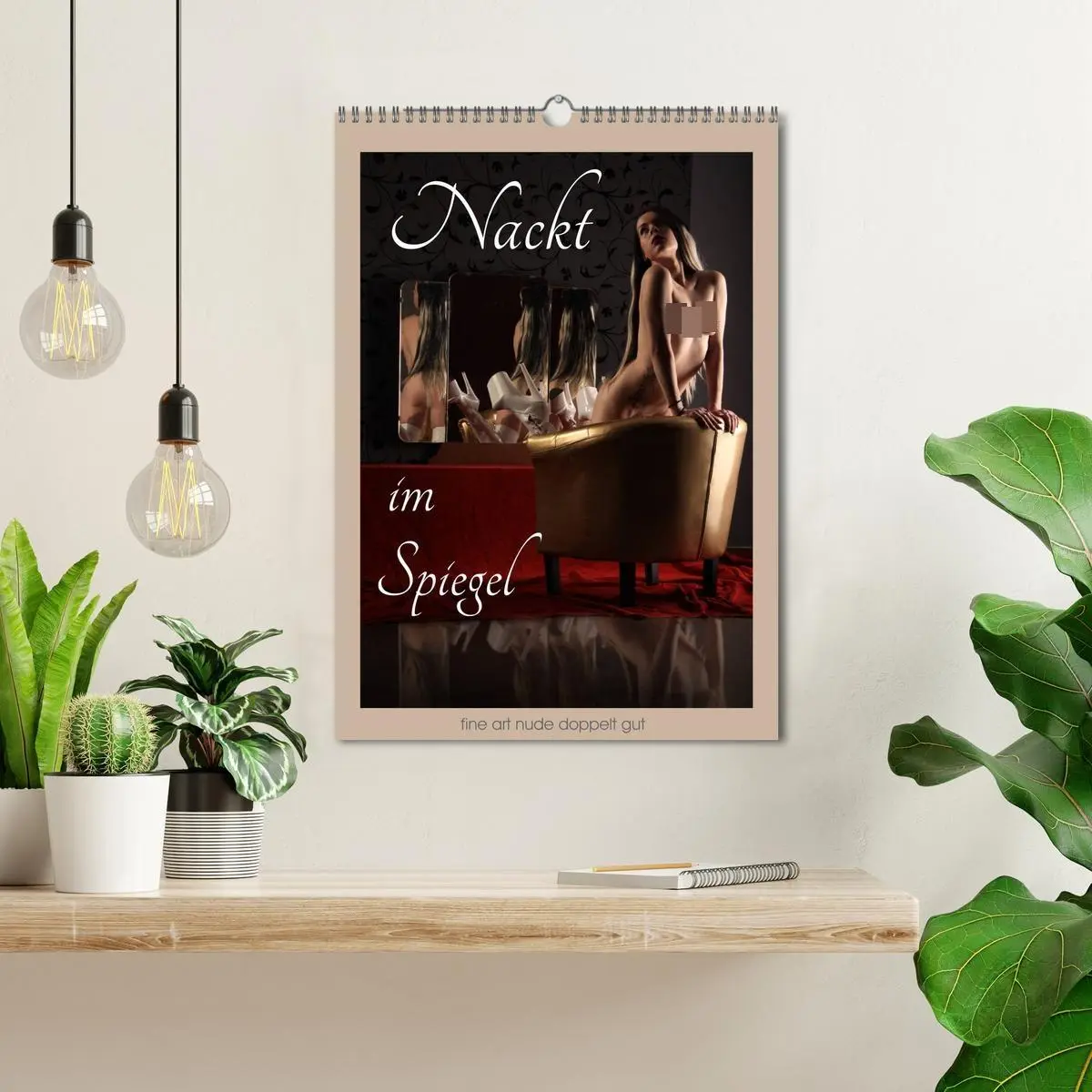 Bild: 9783516394399 | Nackt im Spiegel (Wandkalender 2026 DIN A3 hoch), CALVENDO...