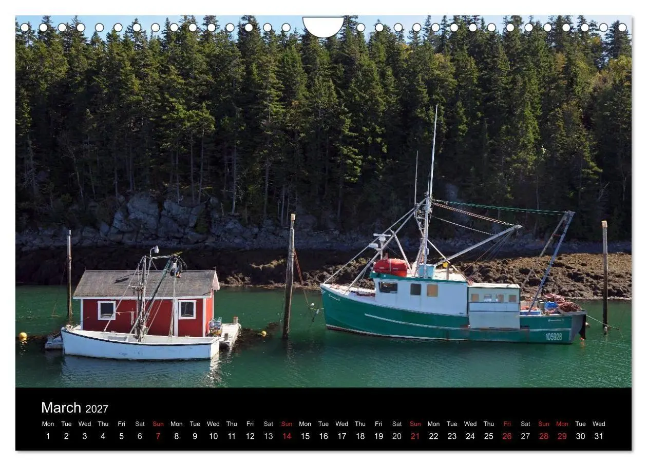 Bild: 9783594134399 | Canada's East Coast / UK-Version (Wall Calendar 2027 DIN A4...