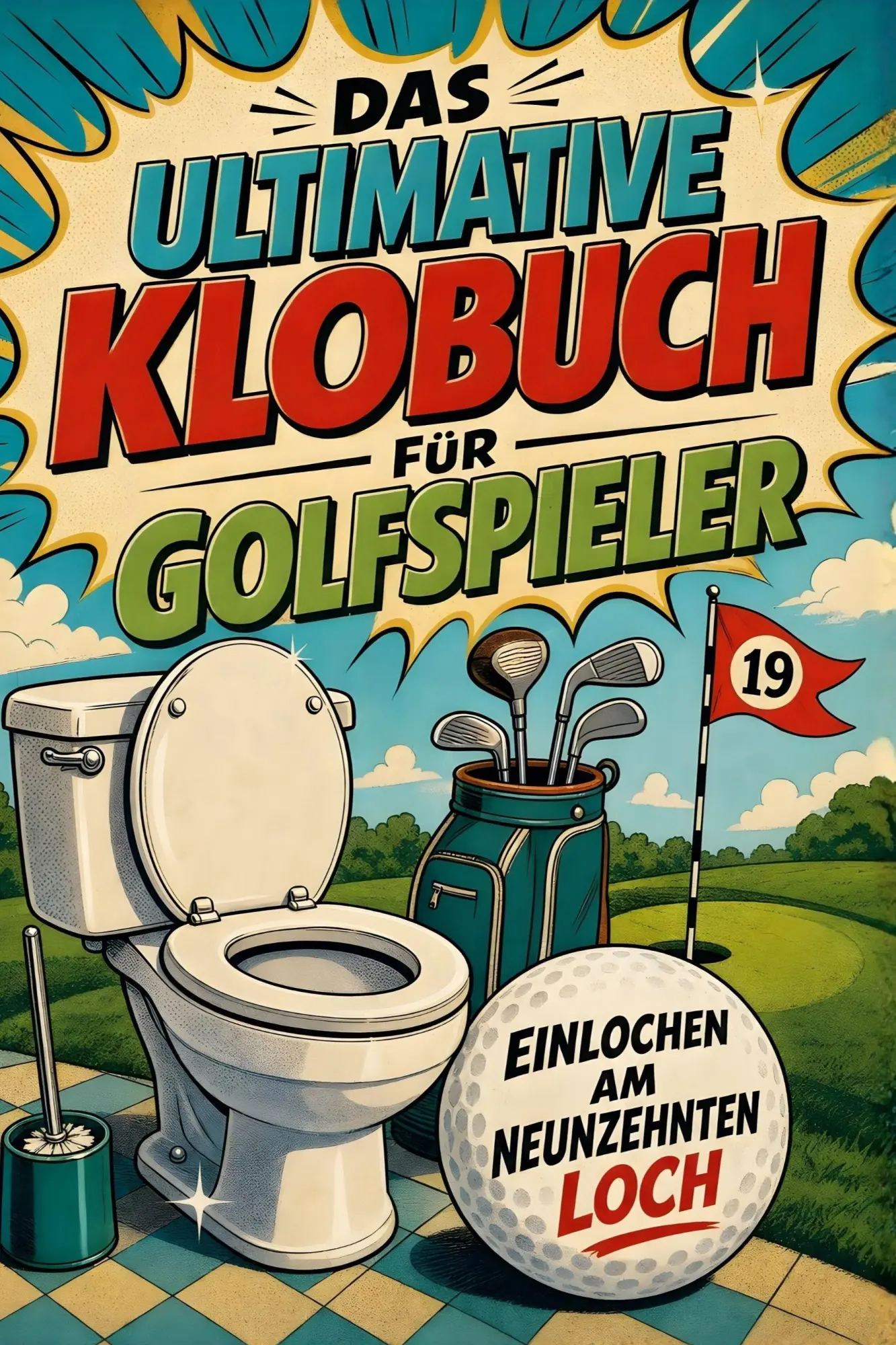 Cover: 9783696104399 | Das ultimative Klobuch für Golfspieler | Einlochen am neunzehnten Loch