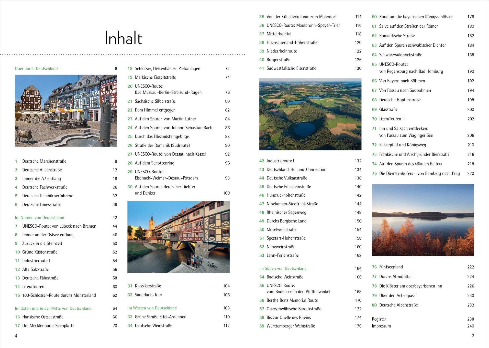 Bild: 9783734334399 | 80 Traumtouren in Deutschland | Sabine Durdel-Hoffmann (u. a.) | Buch
