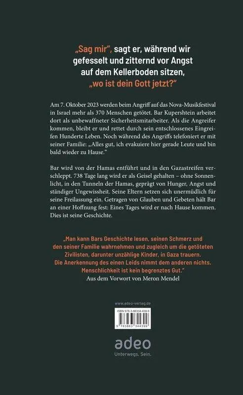 Bild: 9783863344399 | Ungebrochen - Mein Wille zu leben | 738 Tage als Geisel der Hamas