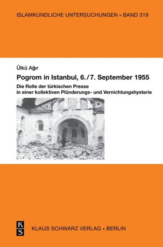 Cover: 9783879974399 | Pogrom in Istanbul, 6./7. September 1955 | Ülkü A¿¿r | Taschenbuch