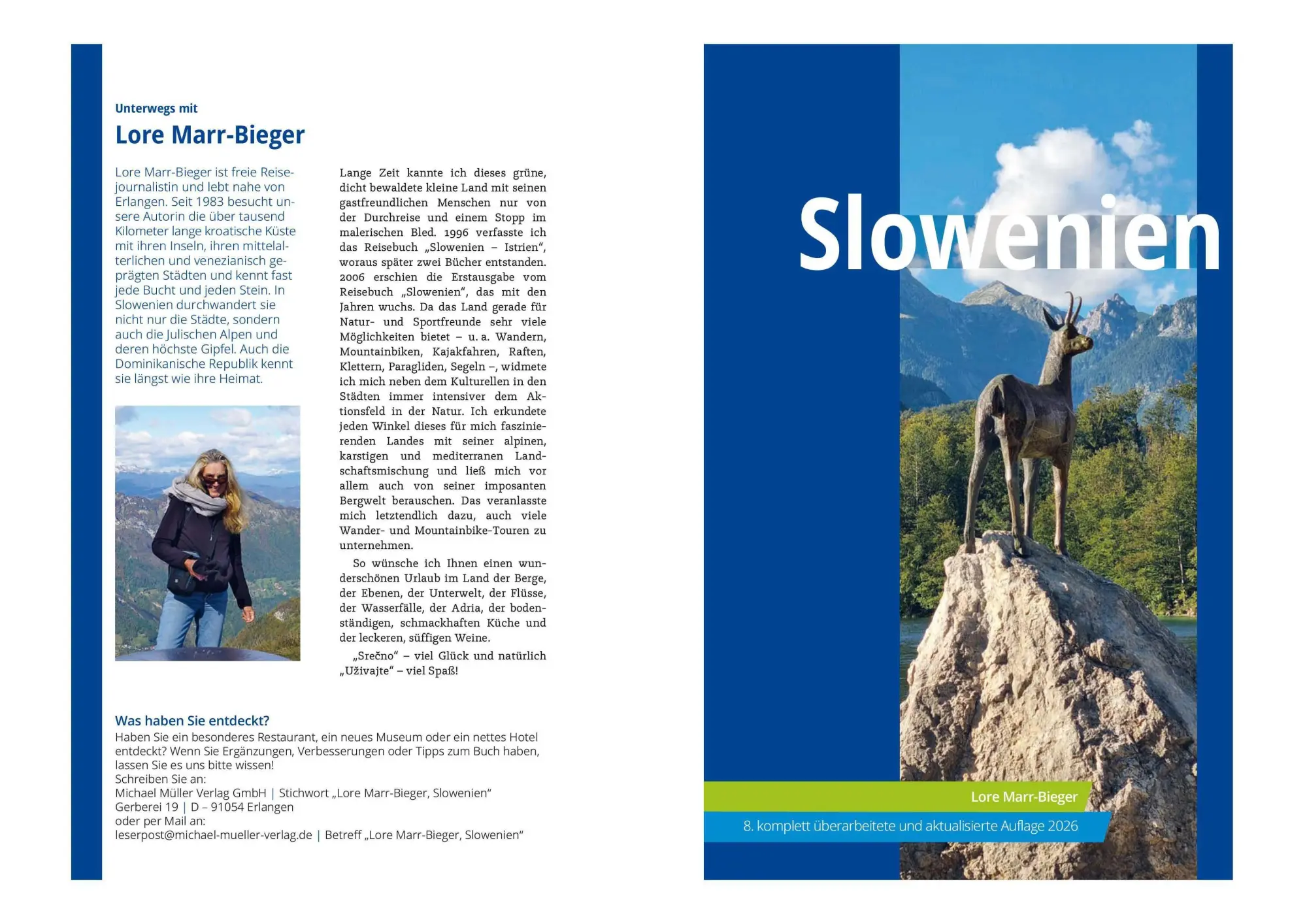 Bild: 9783966854399 | MICHAEL MÜLLER Reiseführer Slowenien | Lore Marr-Bieger | Taschenbuch