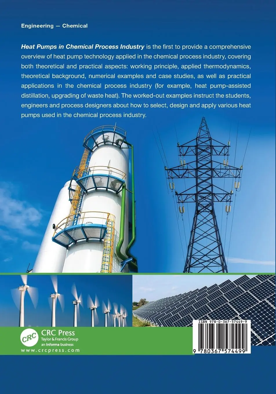 Rückseite: 9780367574499 | Heat Pumps in Chemical Process Industry | Anton A. Kiss (u. a.) | Buch