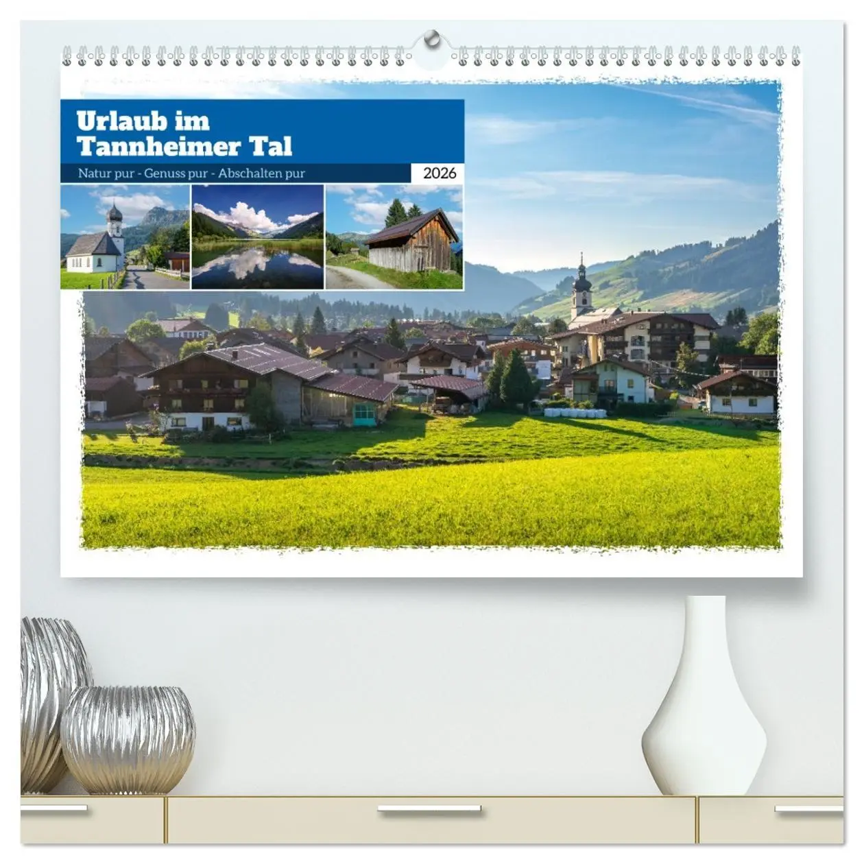Cover: 9783457294499 | Urlaub im Tannheimer Tal (hochwertiger Premium Wandkalender 2026...
