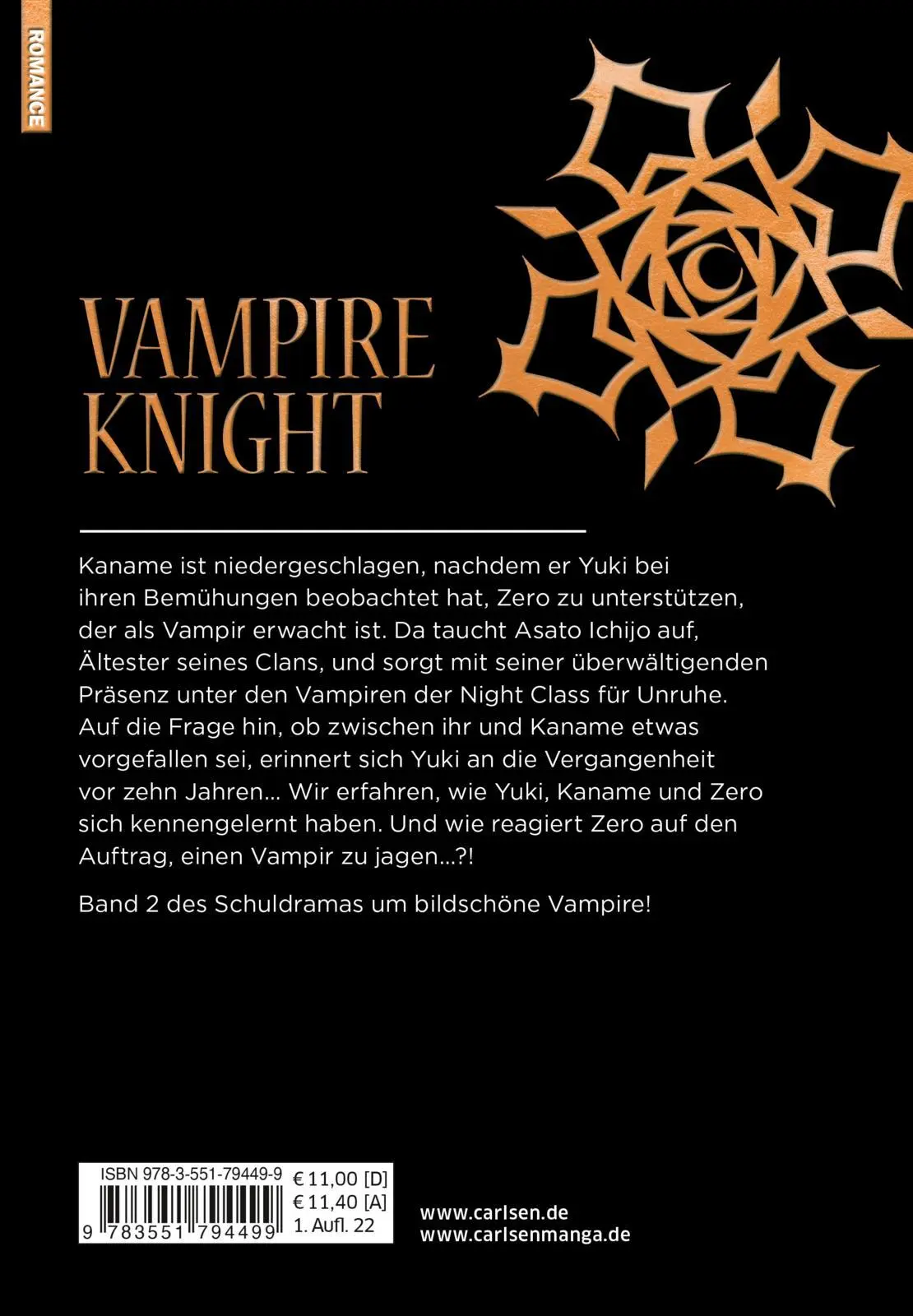Rückseite: 9783551794499 | Vampire Knight Pearls 2 | Matsuri Hino | Taschenbuch | 384 S. | 2022