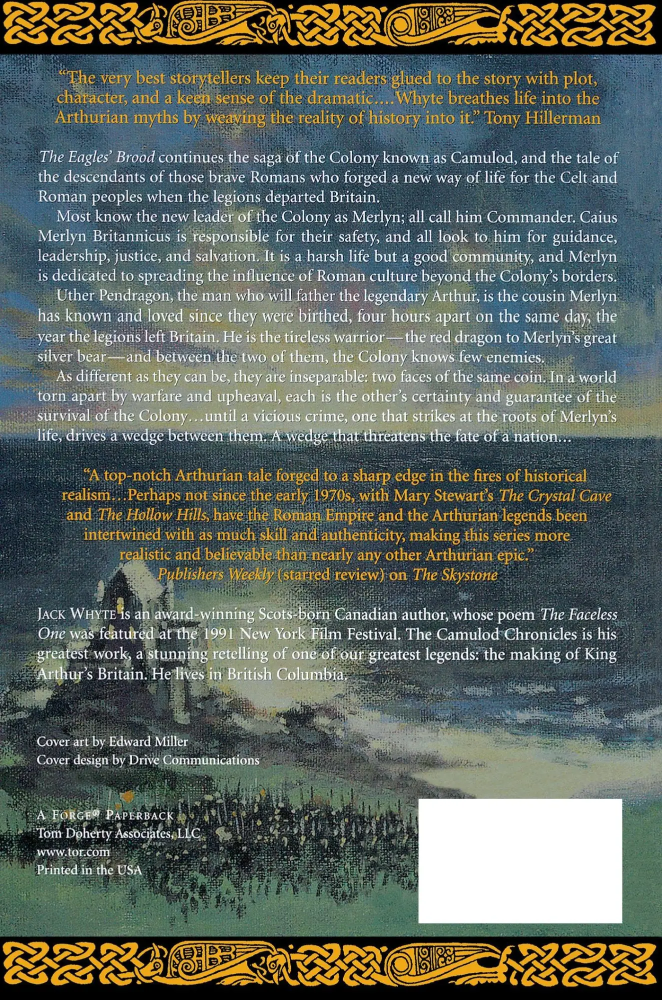 Rückseite: 9780765304599 | The Eagles' Brood | Jack Whyte | Taschenbuch | Kartoniert / Broschiert