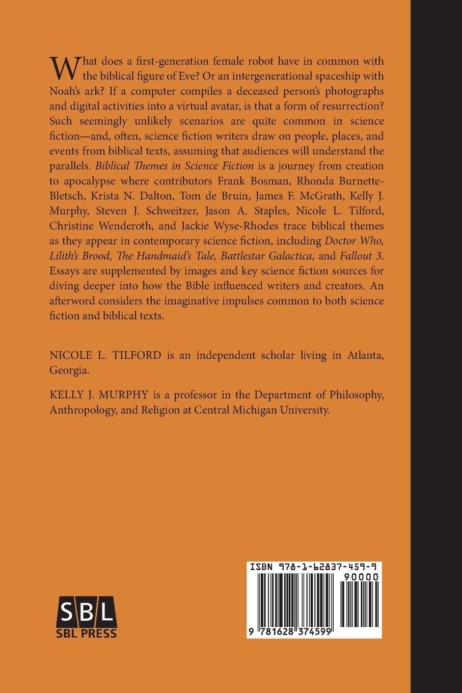 Rückseite: 9781628374599 | Biblical Themes in Science Fiction | Nicole L. Tilford (u. a.) | Buch