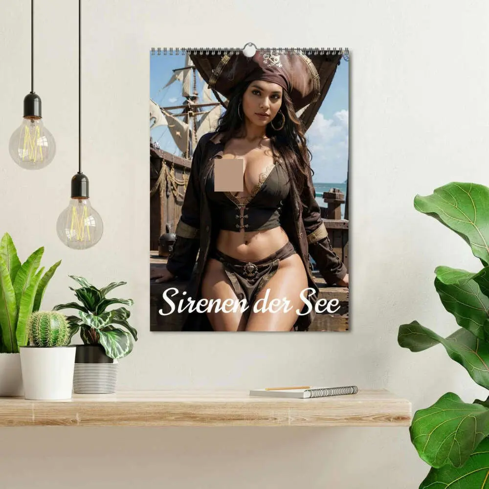 Bild: 9783383794599 | Sirenen der See (Wandkalender 2025 DIN A3 hoch), CALVENDO...