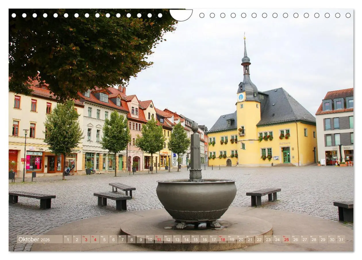 Bild: 9783457664599 | Bezauberndes Thüringen (Wandkalender 2026 DIN A4 quer), CALVENDO...