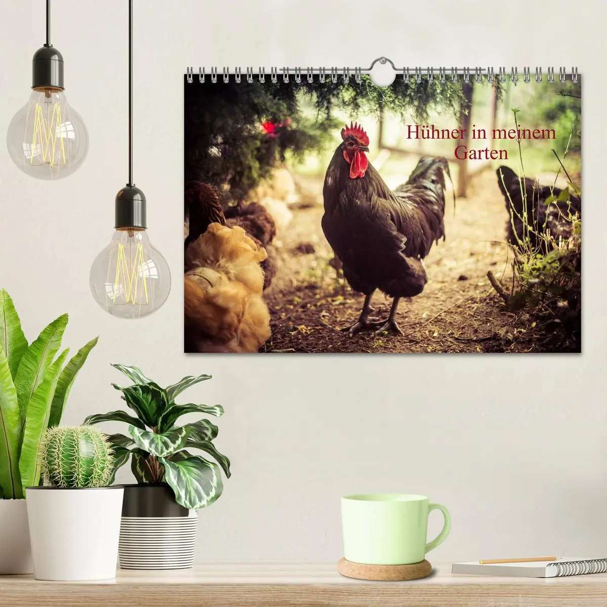 Bild: 9783457974599 | Hühner in meinem Garten (Wandkalender 2026 DIN A4 quer), CALVENDO...