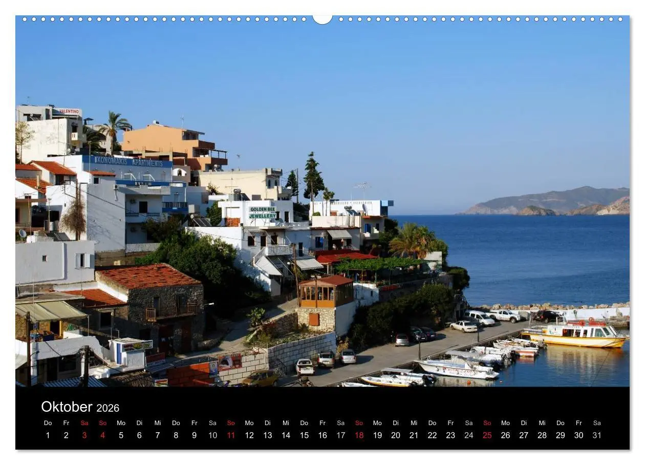 Bild: 9783516204599 | Griechenland - Insel Kreta (hochwertiger Premium Wandkalender 2026...