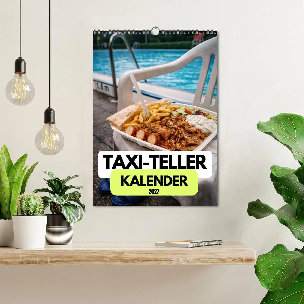 Bild: 9783516754599 | Taxi-Teller-Kalender (Wandkalender 2027 DIN A3 hoch), CALVENDO...