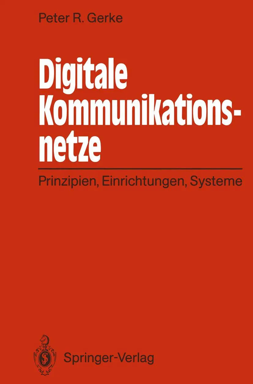 Cover: 9783642934599 | Digitale Kommunikationsnetze | Prinzipien, Einrichtungen, Systeme | x