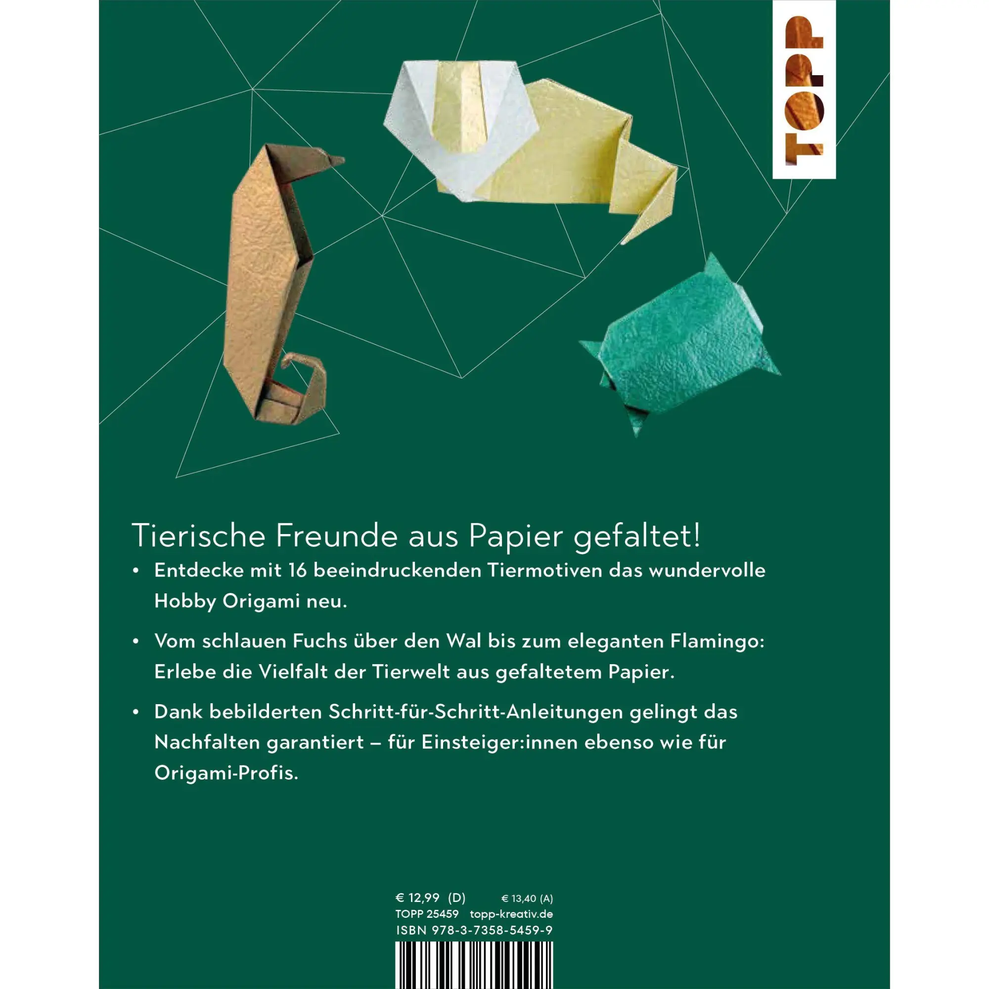 Bild: 9783735854599 | Faszinierende Origami-Tierparade | Nancy Neumann | Taschenbuch | 64 S.