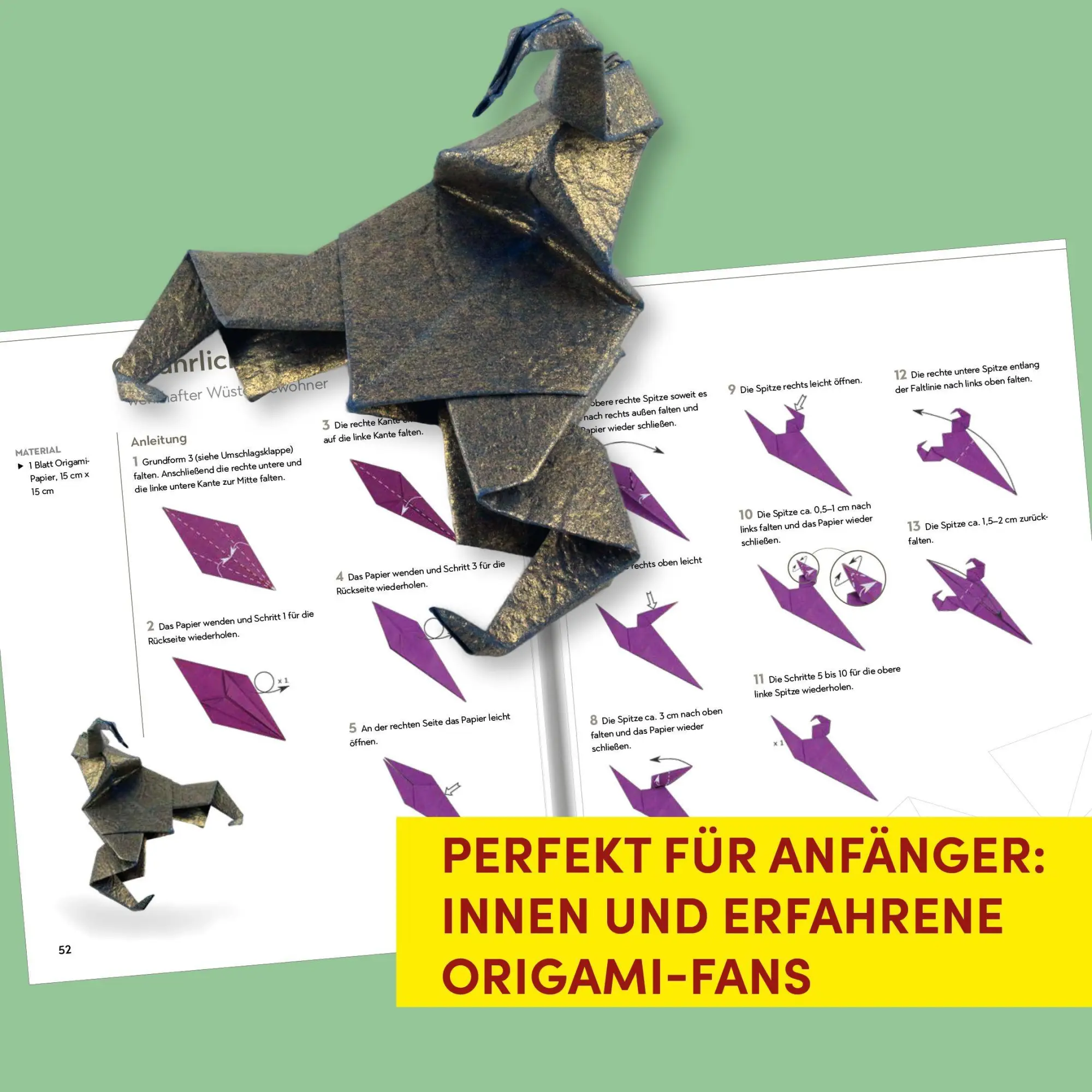 Bild: 9783735854599 | Faszinierende Origami-Tierparade | Nancy Neumann | Taschenbuch | 64 S.