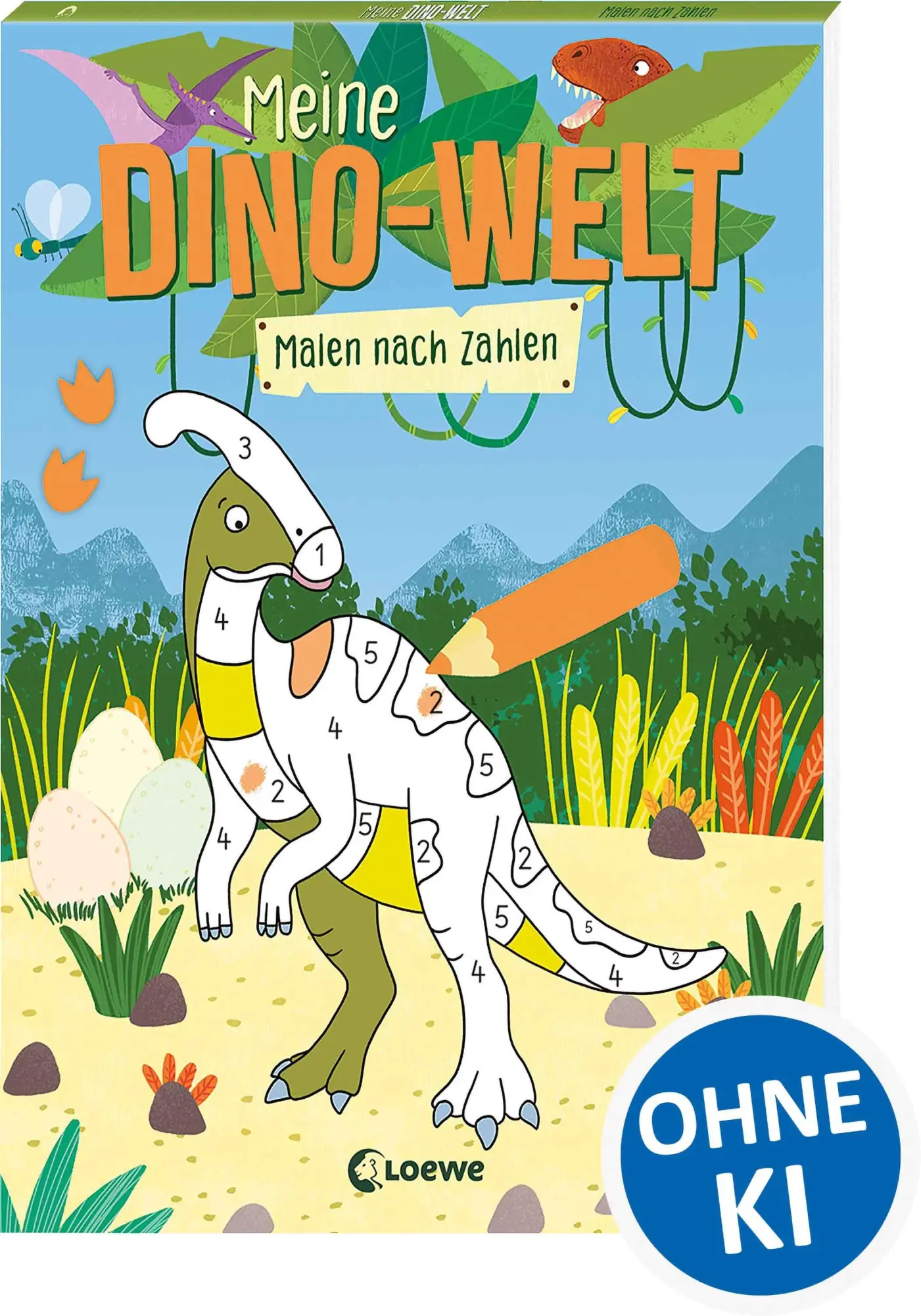 Cover: 9783743224599 | Meine Dino-Welt - Malen nach Zahlen | Taschenbuch | Meine Dino-Welt