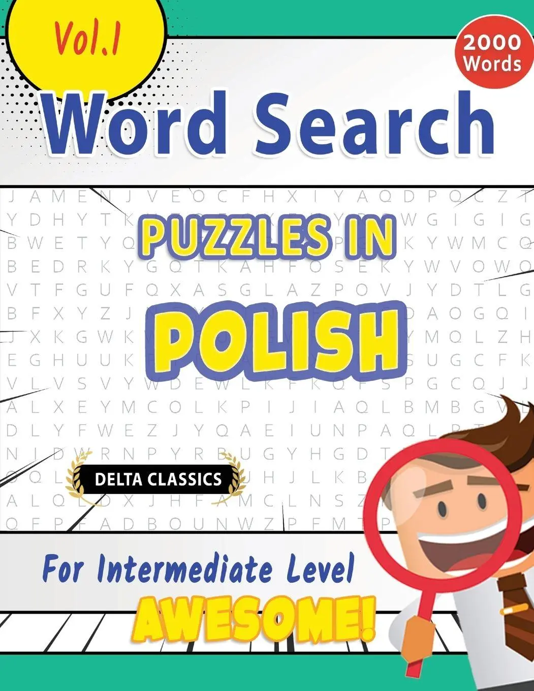 Cover: 9798349004599 | WORD SEARCH PUZZLES IN POLISH FOR INTERMEDIATE LEVEL - AWESOME!...