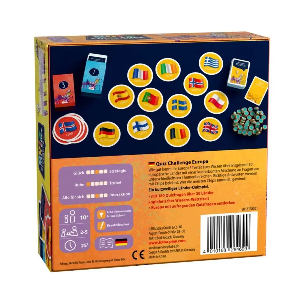 Bild: 4010168284699 | Quiz Planet Europa | Imke Storch | Spiel | 2012198001 | Deutsch | 2025