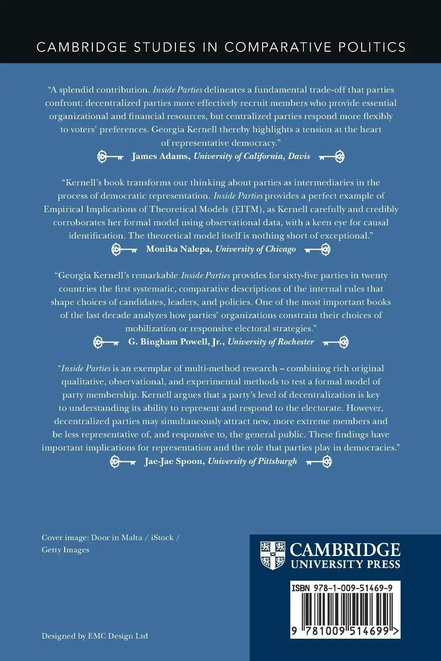 Rückseite: 9781009514699 | Inside Parties | Georgia Kernell | Taschenbuch | Englisch | 2025