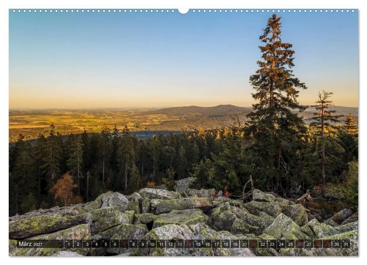 Bild: 9783569904699 | Zauberhaftes Fichtelgebirge (hochwertiger Premium Wandkalender 2027...