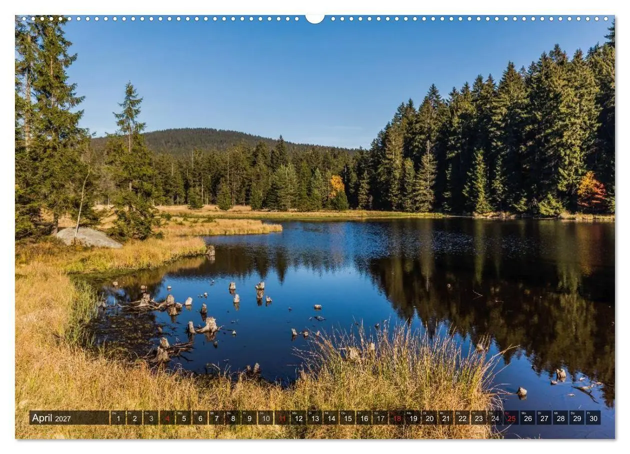 Bild: 9783569904699 | Zauberhaftes Fichtelgebirge (hochwertiger Premium Wandkalender 2027...