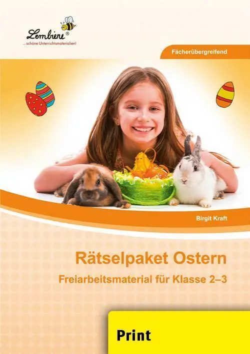 Cover: 9783746804699 | Rätselpaket Ostern | (2. und 3. Klasse) | Birgit Kraft | Broschüre