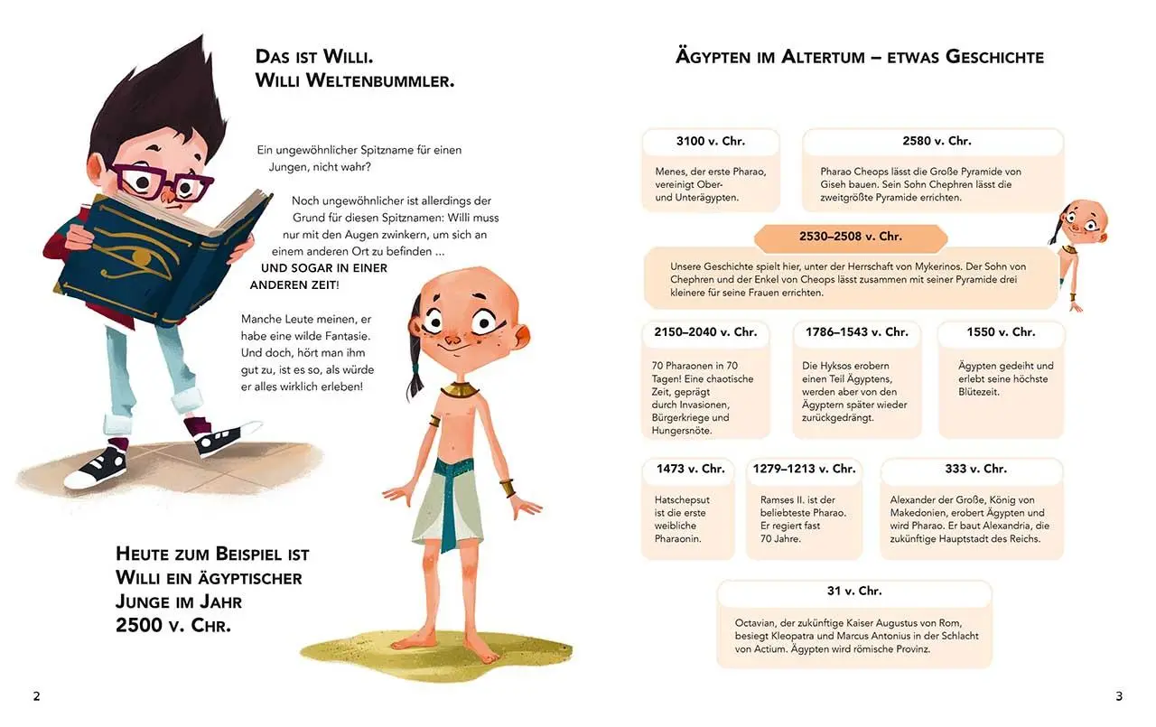 Bild: 9788863124699 | Willi Weltenbummler: Ein Tag im alten Ägypten | Jacopo Olivieri | Buch