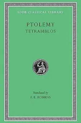 Cover: 9780674994799 | Tetrabiblos | Or Quadripartite | Ptolemy | Buch | Gebunden | 1989