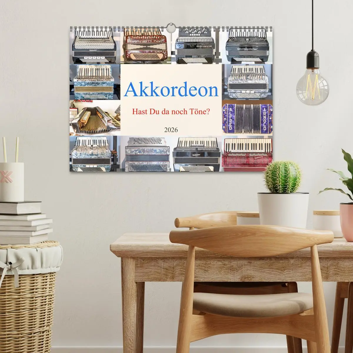 Bild: 9783457264799 | Akkordeon, Hast Du da noch Töne? (Wandkalender 2026 DIN A3 quer),...