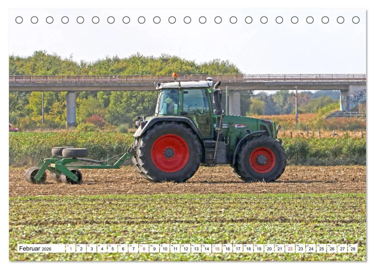 Bild: 9783516044799 | Landmaschinen zum Anfassen nah (Tischkalender 2026 DIN A5 quer),...