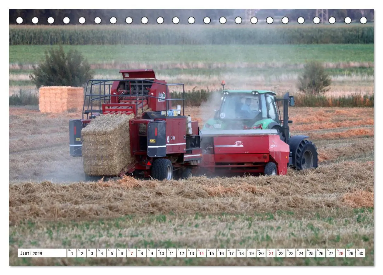 Bild: 9783516044799 | Landmaschinen zum Anfassen nah (Tischkalender 2026 DIN A5 quer),...