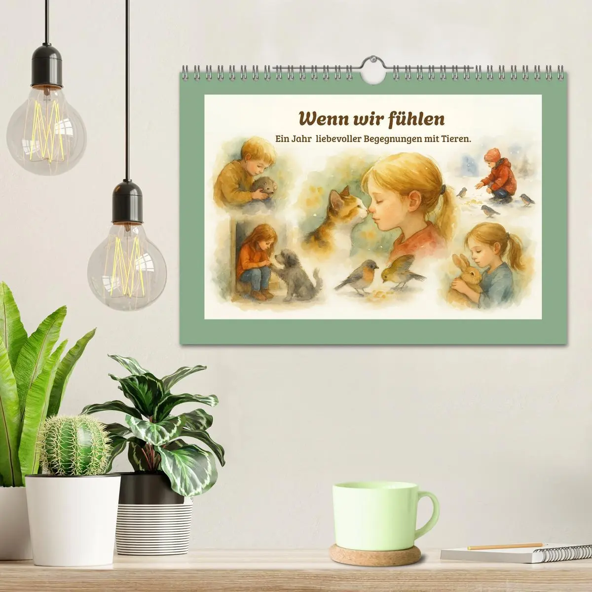 Bild: 9783516594799 | Wenn wir fühlen (Wandkalender 2026 DIN A4 quer), CALVENDO...