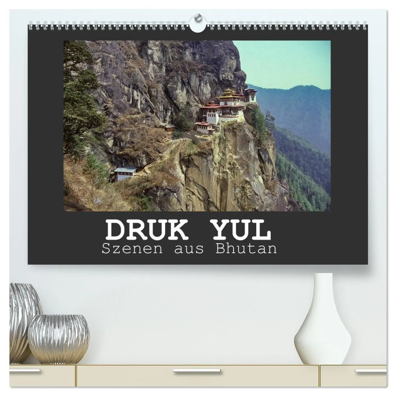 Cover: 9783457944899 | Druk Yul - Szenen aus Bhutan (hochwertiger Premium Wandkalender...
