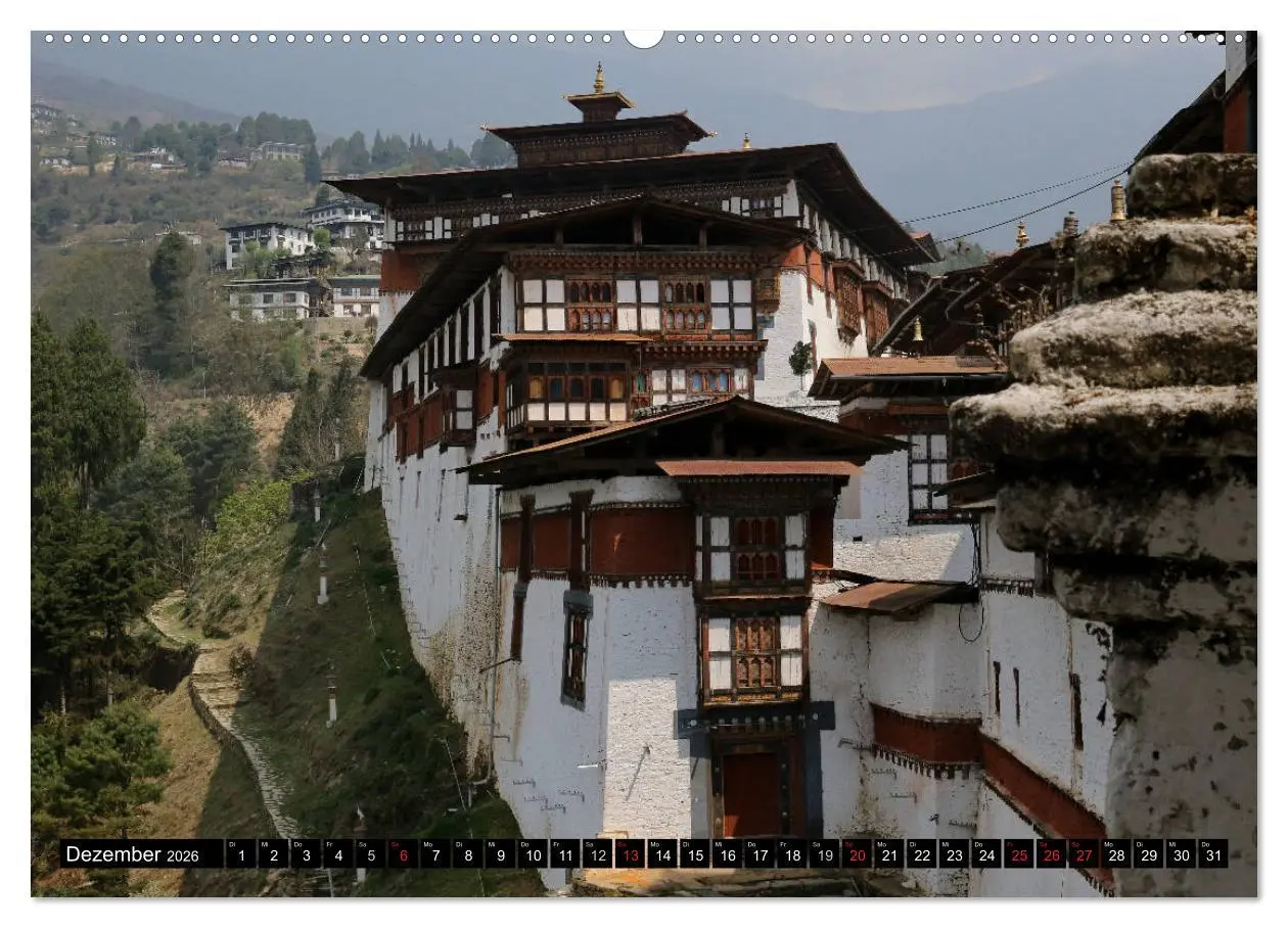 Bild: 9783457944899 | Druk Yul - Szenen aus Bhutan (hochwertiger Premium Wandkalender...