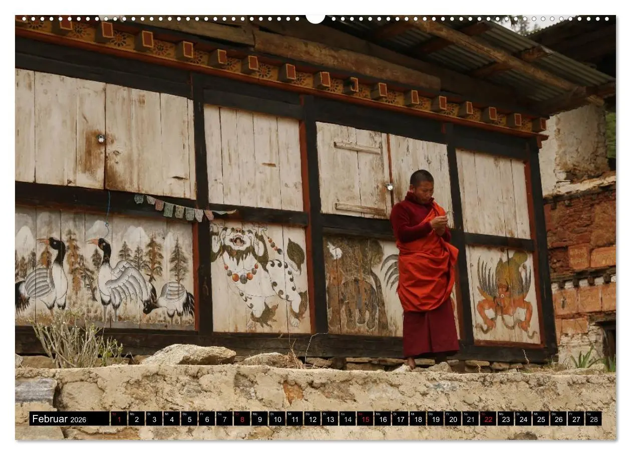 Bild: 9783457944899 | Druk Yul - Szenen aus Bhutan (hochwertiger Premium Wandkalender...