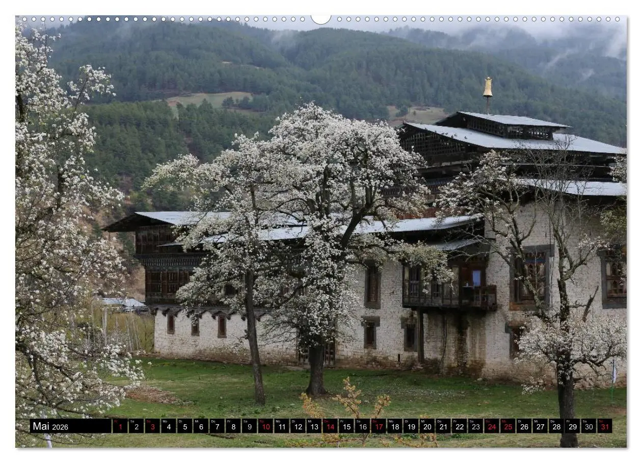 Bild: 9783457944899 | Druk Yul - Szenen aus Bhutan (hochwertiger Premium Wandkalender...