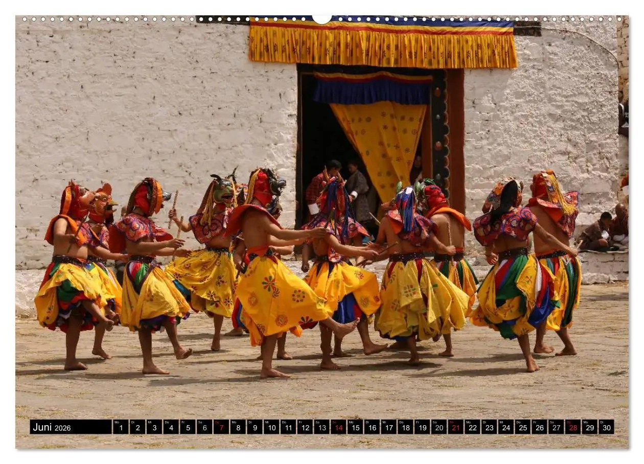 Bild: 9783457944899 | Druk Yul - Szenen aus Bhutan (hochwertiger Premium Wandkalender...