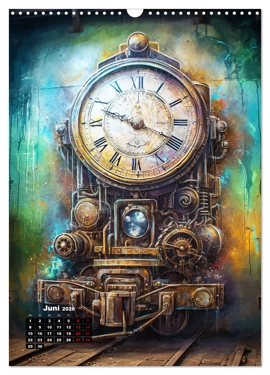 Bild: 9783516274899 | Graffiti Art (Wandkalender 2026 DIN A3 hoch), CALVENDO Monatskalender