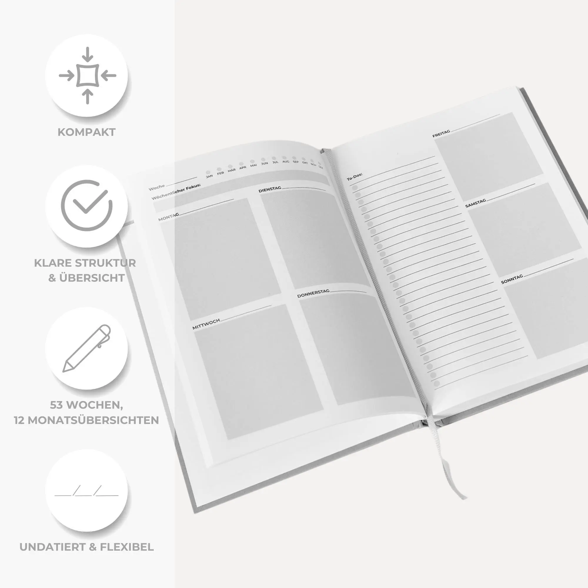 Bild: 9783690284899 | undatierter Planer "zweitausendnochwas" | Olesja Schalnich | Buch